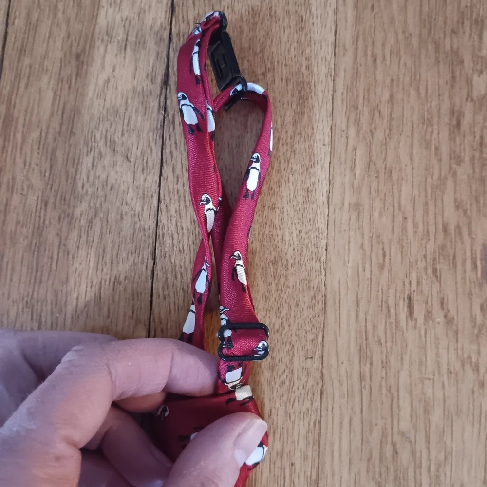 The Children's Place Red Penguin Tie